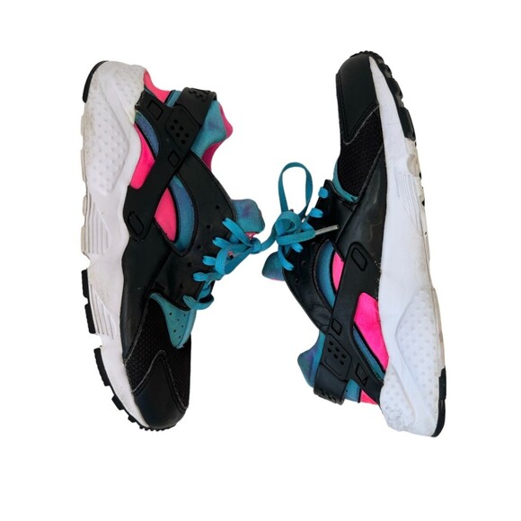 Youth shoes sz 7Y NIKE Huarache Running Athletic Sneaker - Picture 2 of 14